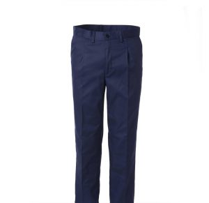 Pantalón azul de trabajo con cinturilla TKA EXTRA 1 PINZA
