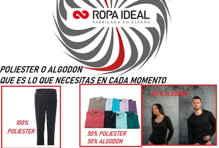POLIESTER O ALGODON QUE ES LO QUE NECESITAS EN CADA MOMENTO