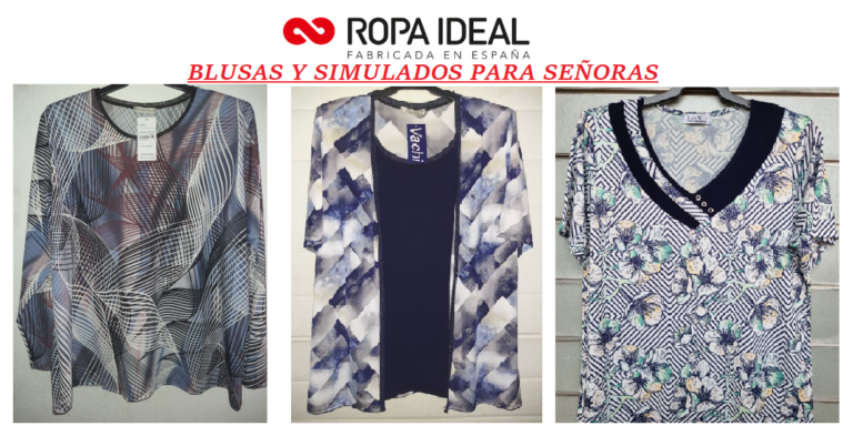 BLUSAS Y SIMULADOS PARA SEÑORAS.-