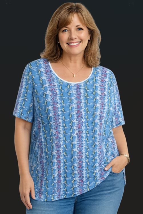 MODELO 25 BLUSA MUJER TALLA 4XL