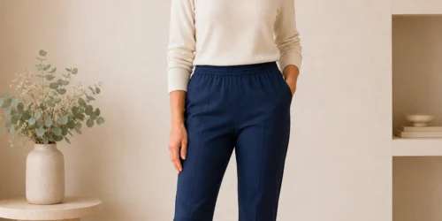 Pantalón de Punto Invierno Mujer